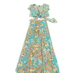 Floral Top/Skirt Set (A2)